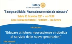 Service Distrettuale “IL ROTARY AL SERVIZIO DELLE NUOVE GENERAZIONI” – Evento del 13/12/2025