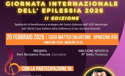 Impariamo a vedere l’invisibile – GIORNATA INTERNAZIONALE DELL’EPILESSIA 2026 – II Edizione – Evento del 20/02/2026